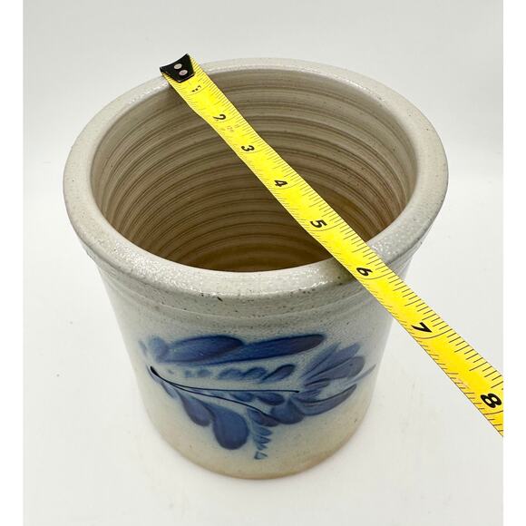 1995 Vintage Signed Eldreth Pottery 4pc Cannister Set - Picture 9 of 16